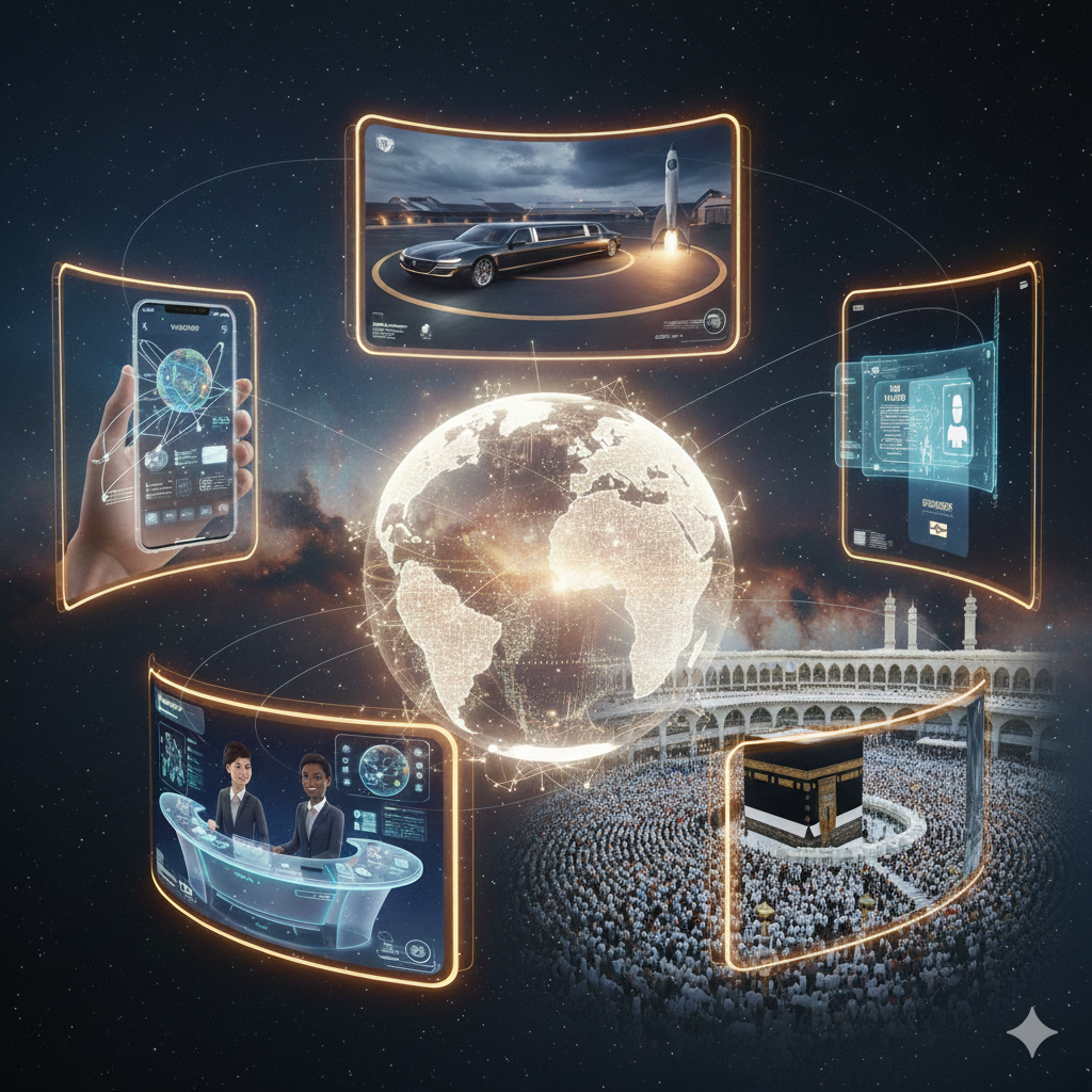 حلول السفر المتكاملة النقل، التأشيرات، وحجز الطيران - خدماتنا بين يديك