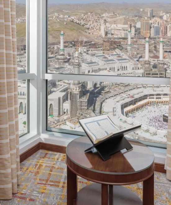 رحلة عمرة الوصال المديدة (برنامج 5 نجوم فاخر) 15 يوم / 14 ليلة – مكة والمدينة